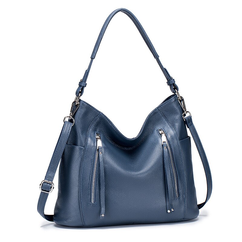 韓国ファッション本革ショルダーバッグレディースキャリーバッグ 大容量柔らかいトートバック上質ブランド