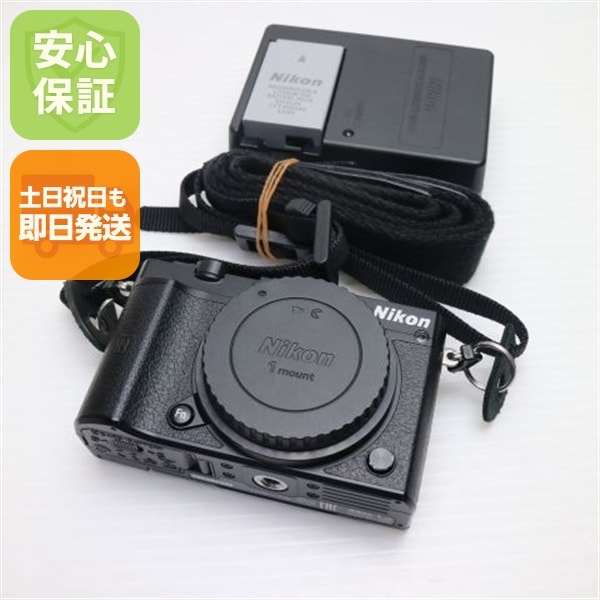 新品同様 Nikon 1 J5 ボディ ブラック ミラーレス一眼 Nikon 110