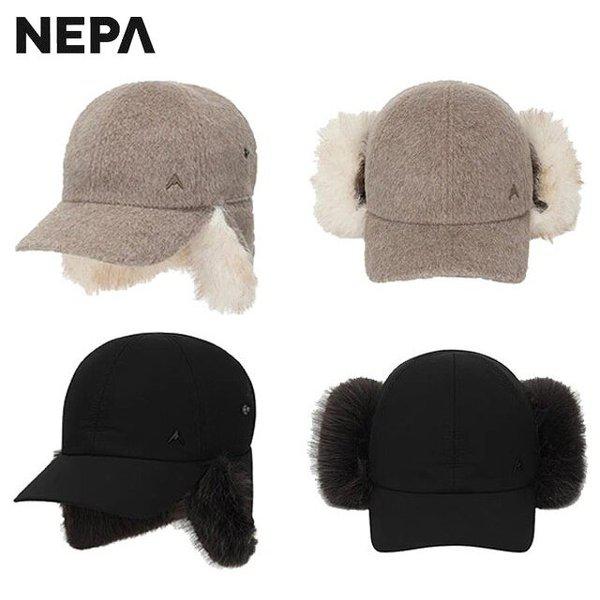 冬用男女共用アベルファーボールキャップ - 7LF7420 7,238円