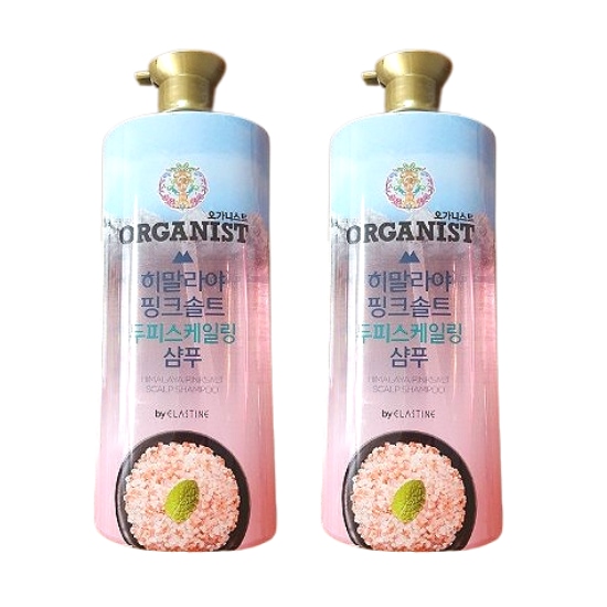 [1+1]オーガニックシャンプー1100ml(ピンクソルト)