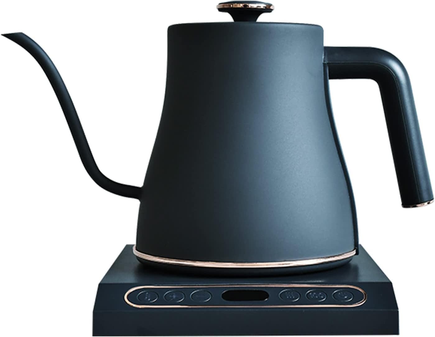 山善 電気ケトル 電気ポット 0.8L 消費電力 1200W / 温度調節機能 / 保温機能 ドリップケトル 細口ケトル グレー EKN-EC1280 GR 8,904円