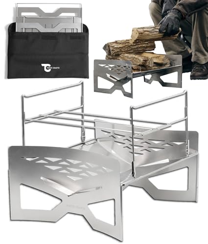 TOKYO CRAFTS マクライト2 焚き火台 【コンパクト/大型/軽量/薪割り不要/組み立て簡単/ゴトク付き】 ソロ ファミリー 焚火調理 火力調整不要 9,555円