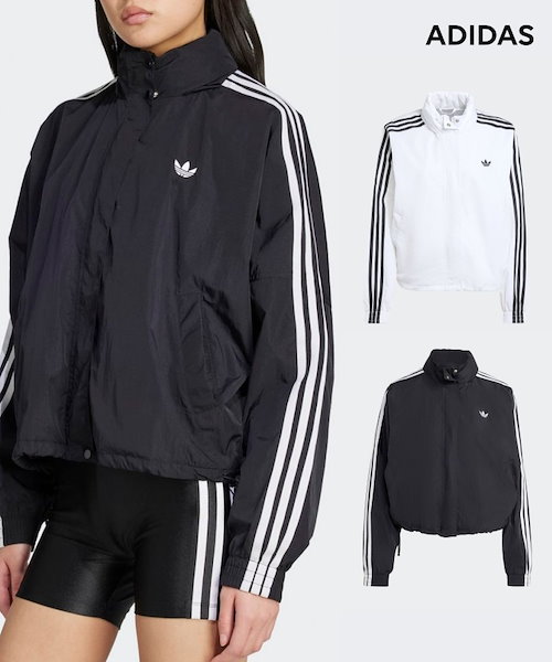 Qoo10 adidas ワッフル トラック ジャケット ミドル