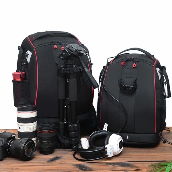 カメラバッグ 一眼レフカメラリュック バックパック 多機能 実用的 防水 旅行 一眼レフ カップルバッグ リュックサック おしゃれ アウトドア撮影に適用 男女兼用