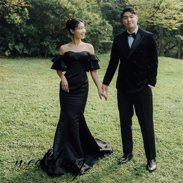 前撮りドレス オフショルダー オフショル ウェディングドレス フリル ロング ワンピース 白 結婚式 二次会 披露宴 前撮り 後撮り ビーチフォト 二次会ドレス ウェディングドレス 白 プリンセライン