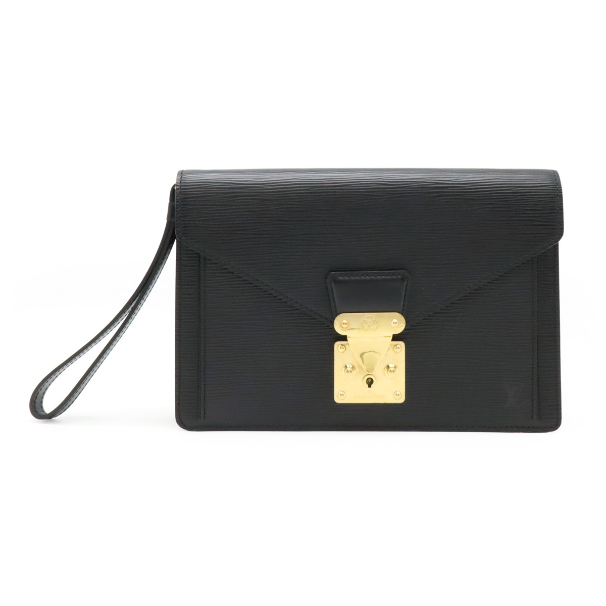 エピ ポシェット セリエ ドラゴンヌ セカンドバッグ ノワール 黒 ブラック ゴールド金具 鍵欠品 M5261