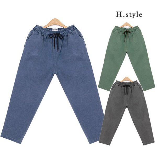 HスタイルNGCRピグメントワイドパンツ/22_S/ファッションボトムス