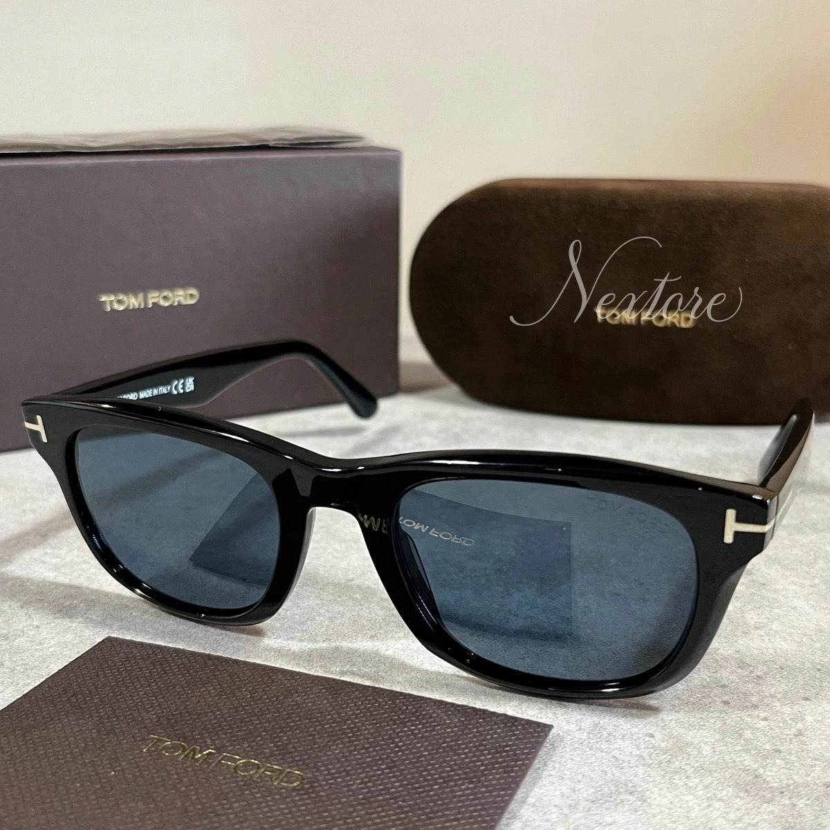 【正規品・新品】TOMFORD TF1076 FT1076 01M イタリア製 サングラス メガネ 眼鏡 メンズ レディース トム フォード 伊達メガネ ビジネス 普段