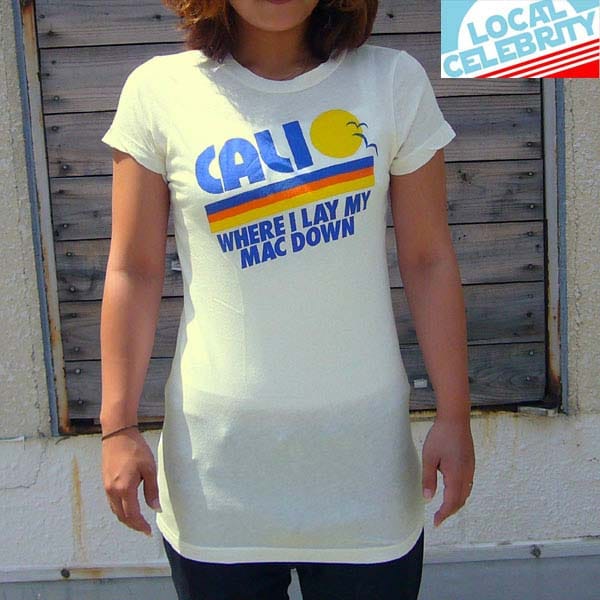 LOCAL CELEBRITY レディース プリント Tシャツ　半袖