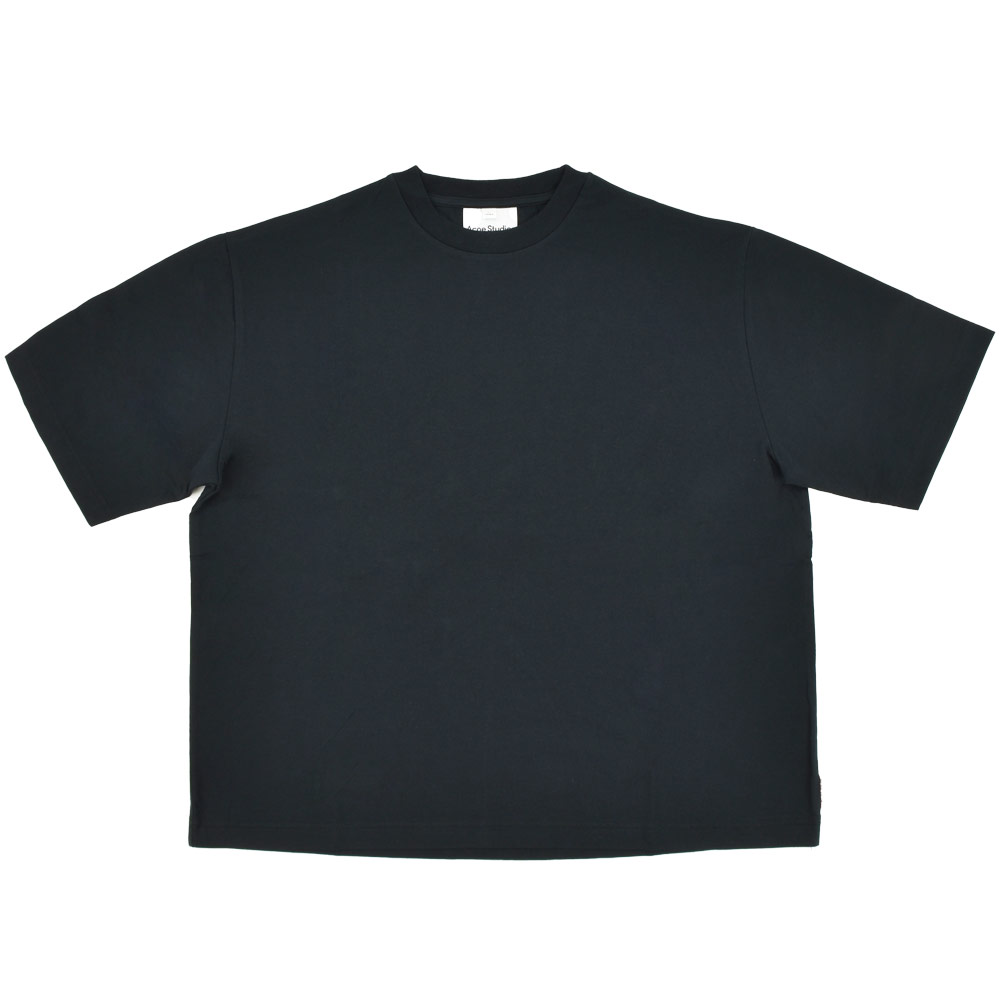 アクネストゥディオズ Tシャツ レディース カットソー クルーネック 半袖 ブラック 黒 Acne Studios T-SHIRT[al0195-90010] 11,932円