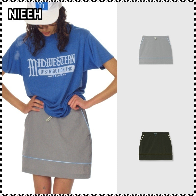 NIEEH PIPING SKIRT (2color)