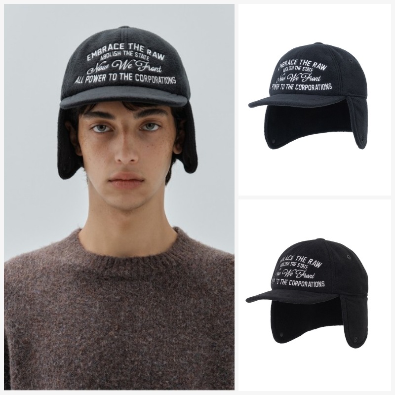 【MILLO ARCHIVE】25FW SPREAD MOTIF FLEECE CAP : 2COLORS