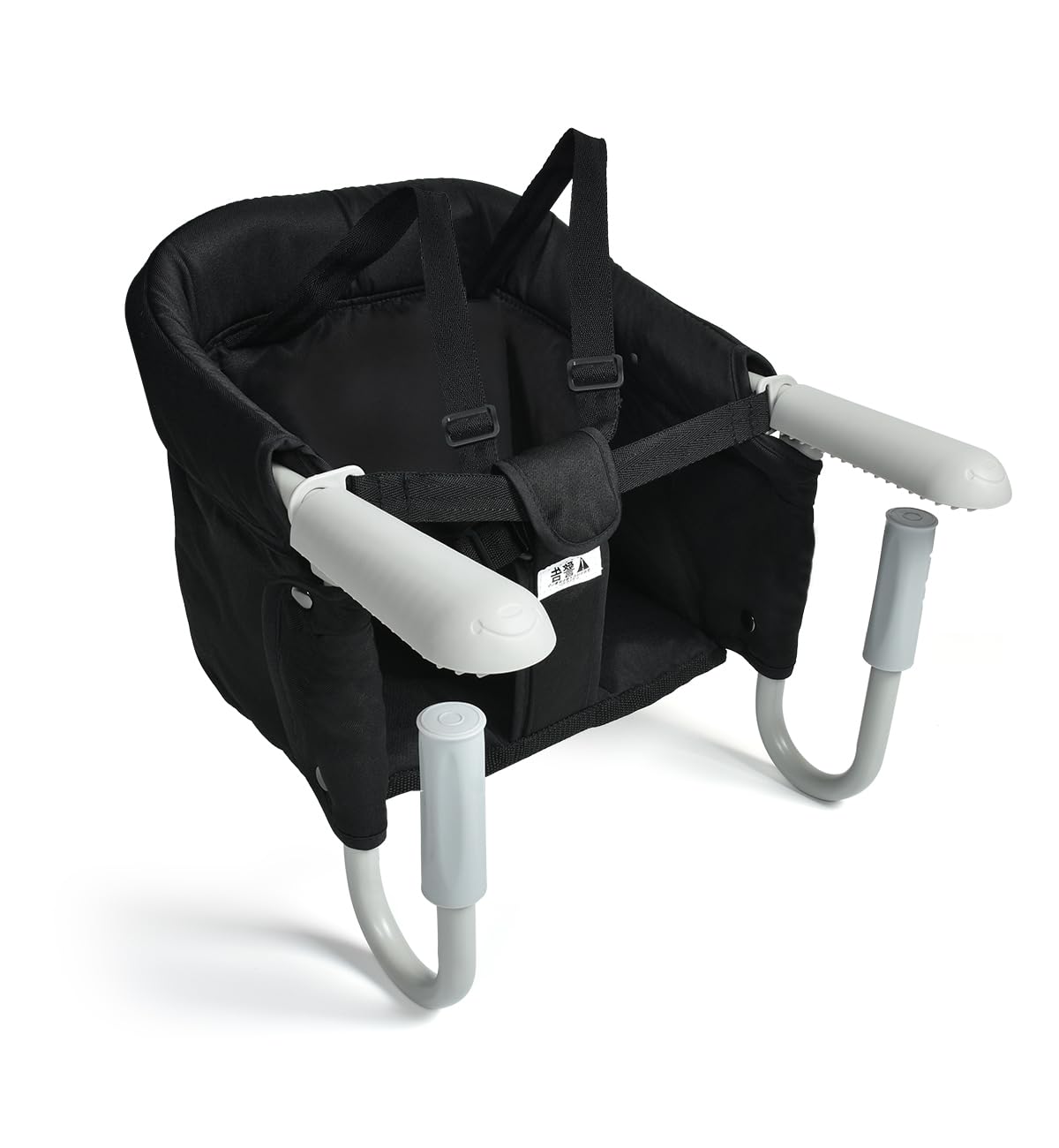 SOHAPI ベビーチェア 折りたたみ テーブルチェア 食卓 赤ちゃんテーブルイス 6ヶ月から3歳まで幼児用 家庭外食旅行用 調整可能 洗えるシート（ブラック）