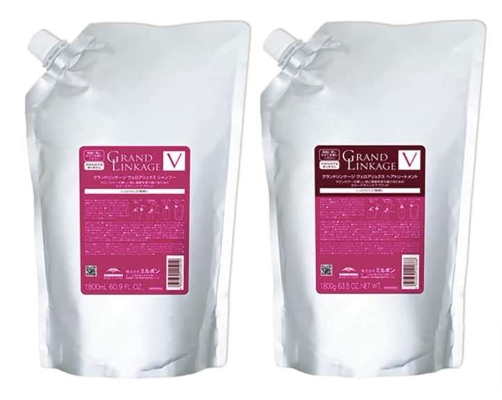 グランドリンケージ ヴェロアリュクス シャンプー 1800mL + トリートメント 1800g