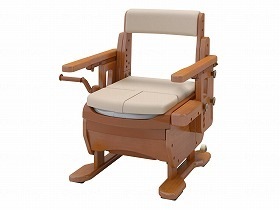 アロン化成 家具調トイレ セレクトR ひじかけはねあげ 幅:ワイド ソフト/脱臭 533875