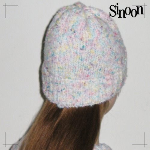 SINOON ニット帽 MOUSSE BEANIE (CANDY) シヌーン 韓国ファッション