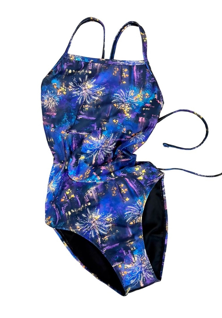 女子 室内講習 水着 - Remember ~ リメンバー(ポリ78% スパン22%, Tie-Back )