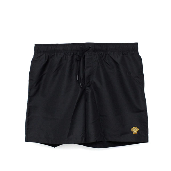 海パン 水着 1018884-1A13637-1B000 ブラック スイム ボードショーツ 刺繍入り メンズ