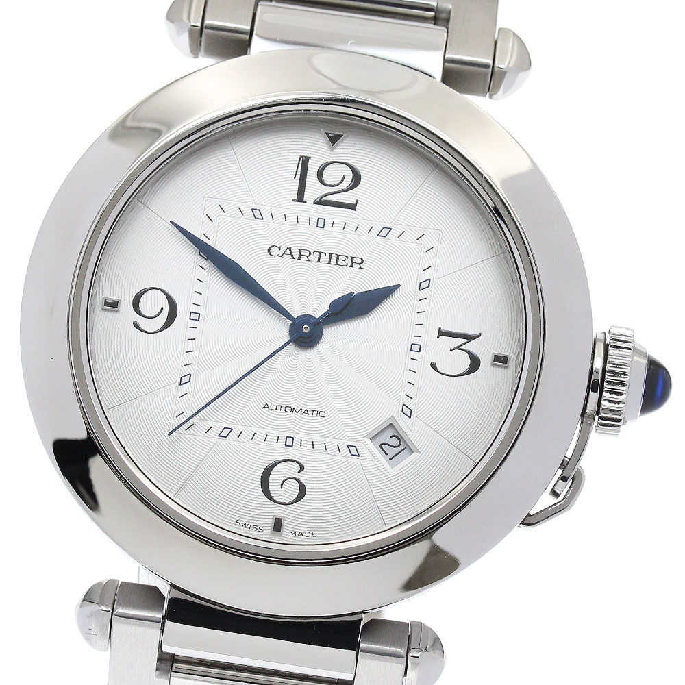 カルティエ CARTIER WSPA0009 パシャ ドゥ カルティエ デイト 自動巻き メンズ 良品 _882378【中古】
