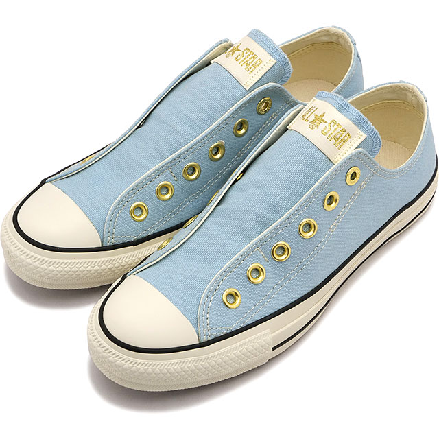スニーカー オールスター スリップ FE GD OX [31315200] ALL STAR SLIP FE GD OX レディース 靴 ローカット スリッポン サックス 正規取扱店