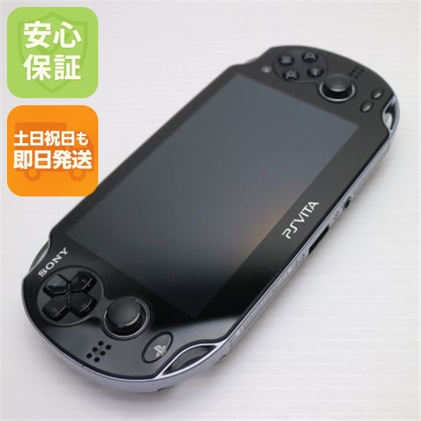 美品 PCH-1000 PS VITA ブラック game SONY PlayStation Wi-Fi 87