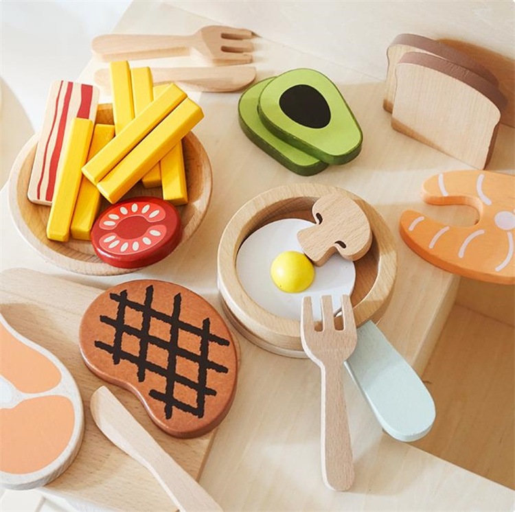 激安セール 新品 子供 子供用おもちゃシミュレーション ままごと 木質 食べ物 おもちゃ 洋食 食品 ケーキ キッチン 甘いもの 焼き菓子