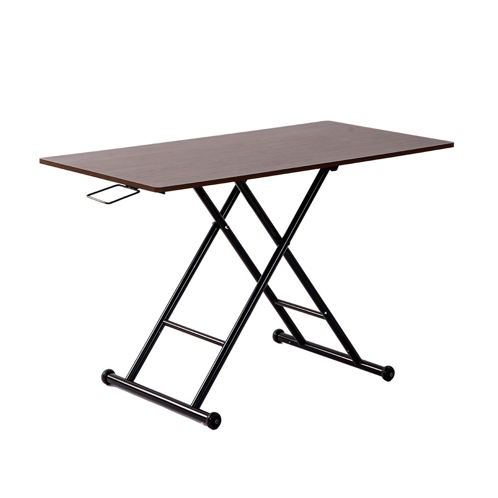 【国内発送】395テーブル ガス圧昇降式テーブル 昇降テーブル ローテーブル キャスター付き 折りたたみ ガス圧 昇降式 無段階 高さ調節