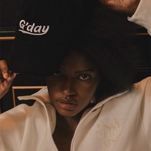 Gday coduroy ballcap (black)