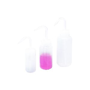 (まとめ)ポリ丸型洗浄瓶 250ml(×20セット)