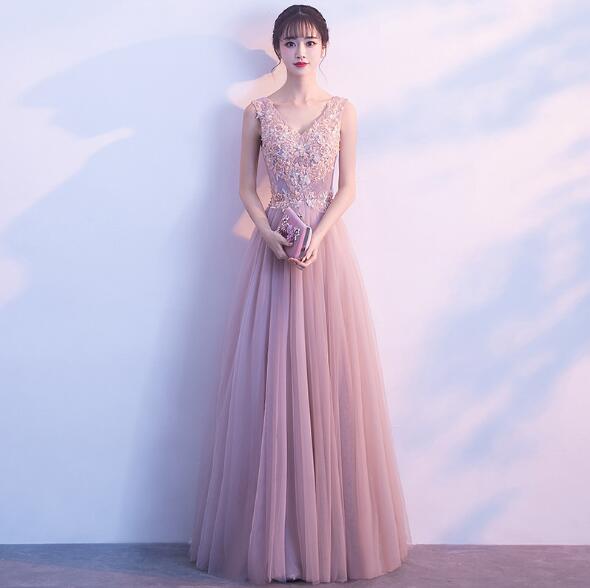 ロングショート丈ドレス演奏会ドレスパーティードレスウェディングドレス結婚式二次会花嫁ドレス宴会卒入式 6,799円