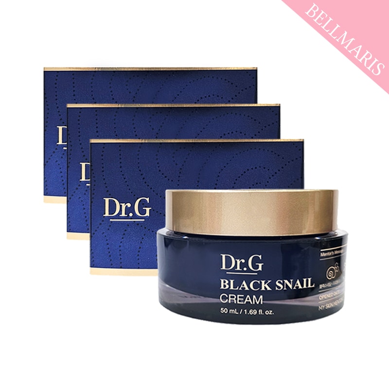 高保湿 ブラックスネイル クリーム 50ml 3個 セット カタツムリクリーム 保湿 ツヤ肌 下地 乾燥肌 韓国コスメ