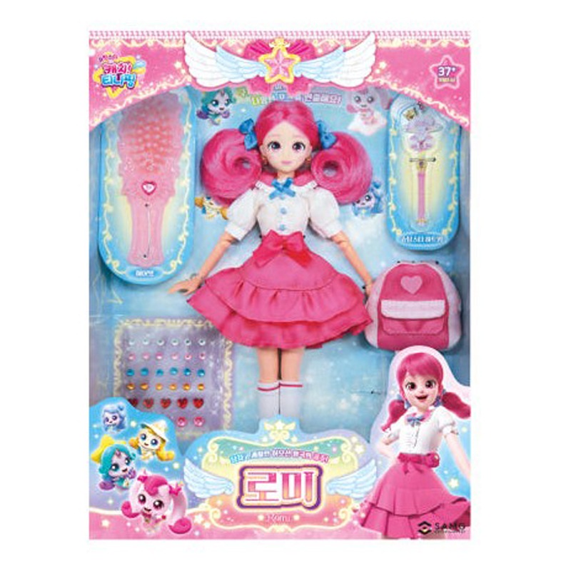 シューティングスター キャッチティニピング プリンセス ロミ ファッションドール 可動式人形 アクセサリーセット 4歳以上 韓国アニメ 正式ライセンス