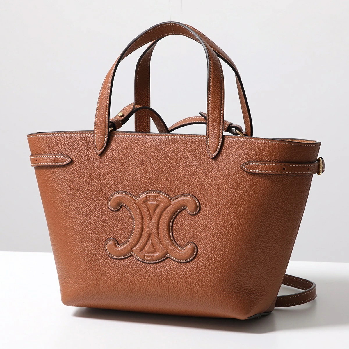 CELINE セリーヌ ハンドバッグ Mini Cabas Anais ミニ カバ アナイス キュイル トリオンフ 121743ENY.18GT 121743ENY.04LU レディース 鞄 カラー2