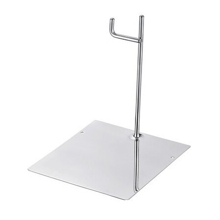 （まとめ買い）日本メタルワークス 18-8IKD抗菌 トングレスト カギ型150mm [x3]