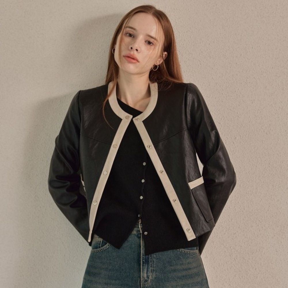 (リアーナニューヨーク) カラーポイントレザージャケット RRILJK010 23,748円