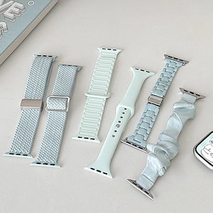 バンド] アップルiWatchs9プレミアムアップルウォッチ8のための夏のナイロンバンド [アップルウォッチ