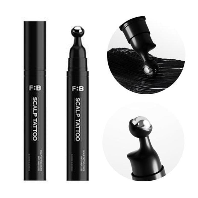 Qoo10] FORBEAUT 頭皮タトゥー 15g（ブラック/ブラウン : ヘア