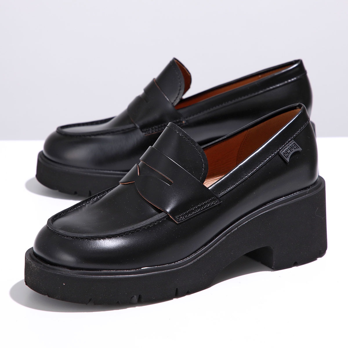 CAMPER カンペール ローファー Milah ミラ K201425 レディース レザー プラットフォームヒール シューズ 靴 カラー2色