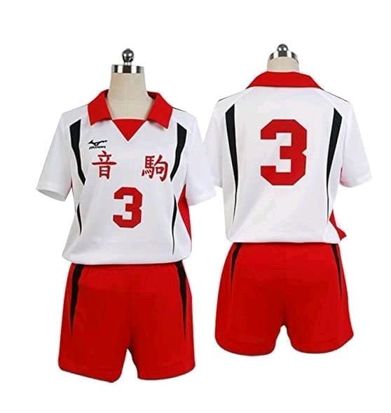 ハイキュー!! 小野間高校3年バレエ部制服No.3森介へリベロコスプレ衣装