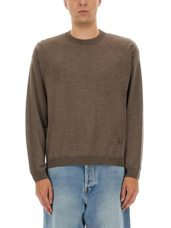 MOSCHINO Men Sweater 09075201 0517 BROWN