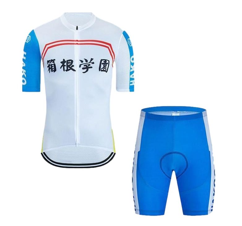 弱虫ペダル 風 弱ペダ 箱根学園高校 箱学 ハコガク 荒北靖友 東堂尽八 真波山岳 新開隼人 福富寿一 泉田塔一郎 コスチューム コスプレ衣装 上下2点セット サイズ S―XXL