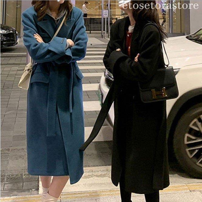 Hot!!!新入庫 ロングコート コート アウター ロング丈 チェック柄 トレンチコート レディース 秋 冬 大きいサイズ 着痩せ お洒落 上品 大人 ベルト付き 体型カバー きれいめ