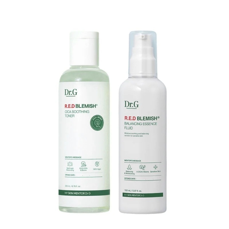 レッド ブレミッシュ シカ スージング トナー 200ml + エッセンス フルイド 150ml セット