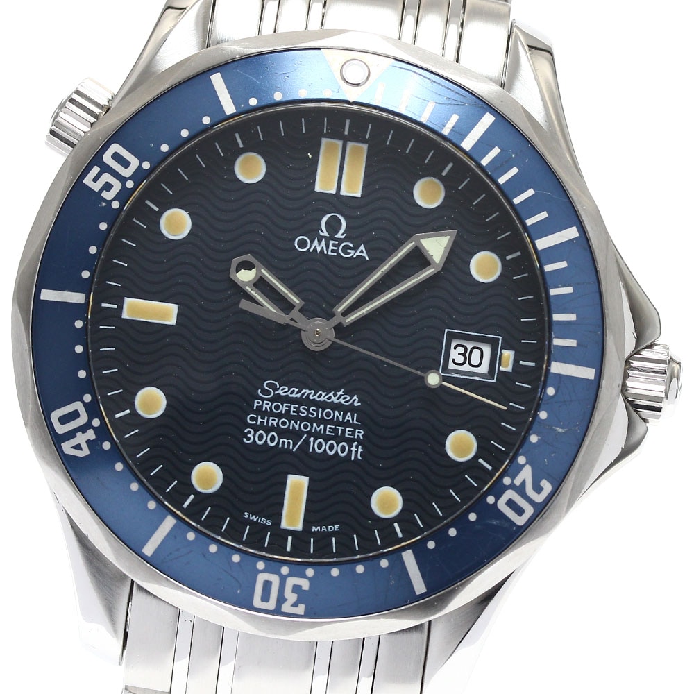 オメガ OMEGA 2531.80 シーマスター300 デイト 自動巻き メンズ _885424【中古】