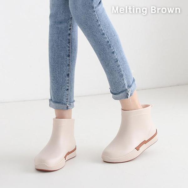 女性カジュアルファッション長靴 レインブーツ 3color