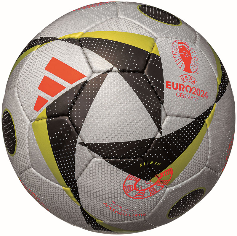 フースバルリーベ フィナーレ リーグ ルシアーダ 5号球 UEFA EURO2024TM 決勝・準決勝 公式試合球 レプリカ5号球モデル サッカーボール 検定球 24FW (