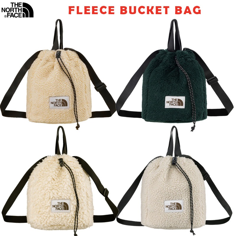 韓国正規品保証 関税負担なし NN2PQ80J FLEECE BUCKET BAG デイリー 基本 着装 男子 女子 人気 韓国 ファッション 男女共用 アウトドア