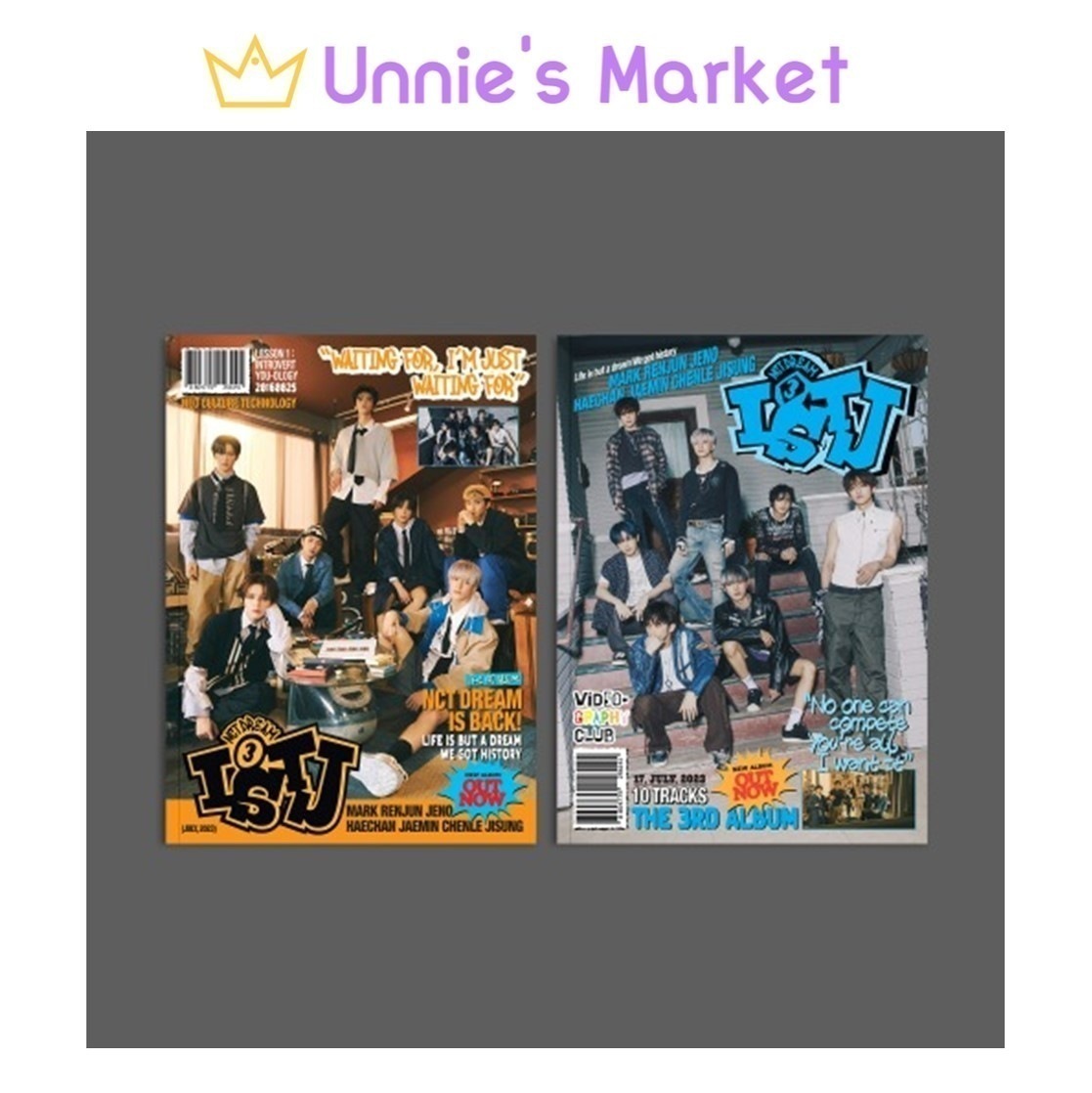 [SET] NCT DREAM - ISTJ Photobook Ver. Album