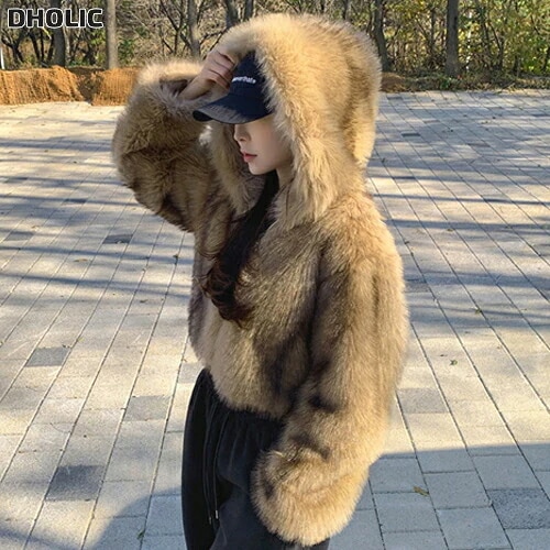 エコファーフードクロップドジャケット・1946461