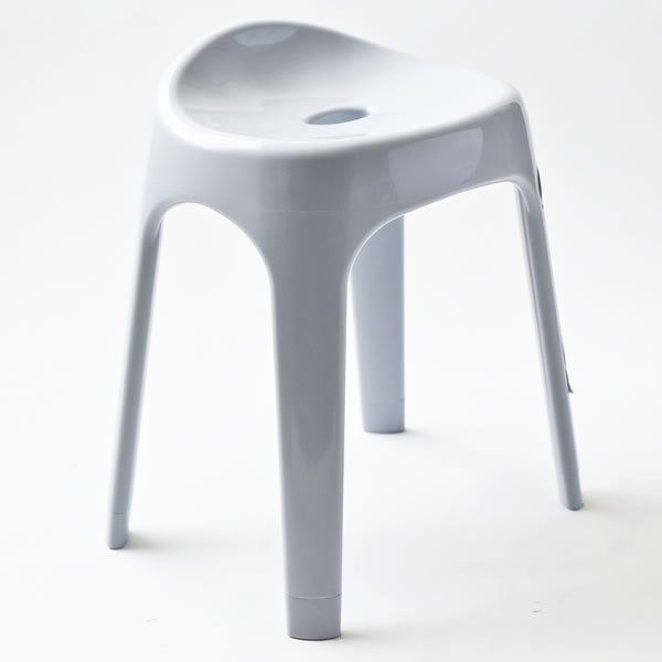 Emeal エミール 風呂椅子（4本足タイプ） 座面高さ40cm ブルー